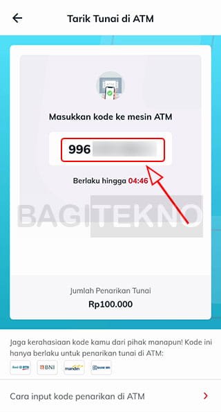 Link kode tarik pulsa di ATM