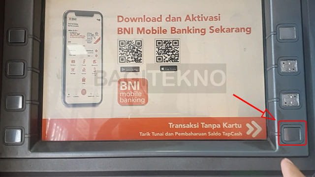 Tarik dana LinkAja dari ATM BNI